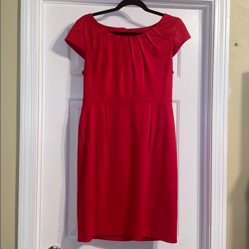 Red dress